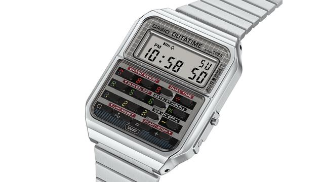 手首に装着するデロリアン。カシオから『バック・トゥ・ザ