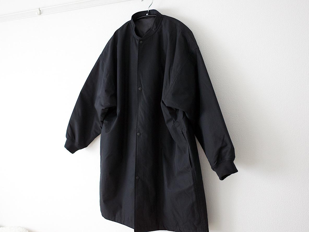 無印良品のコートは中綿入りであたたかいのにモコモコしない！ 撥水