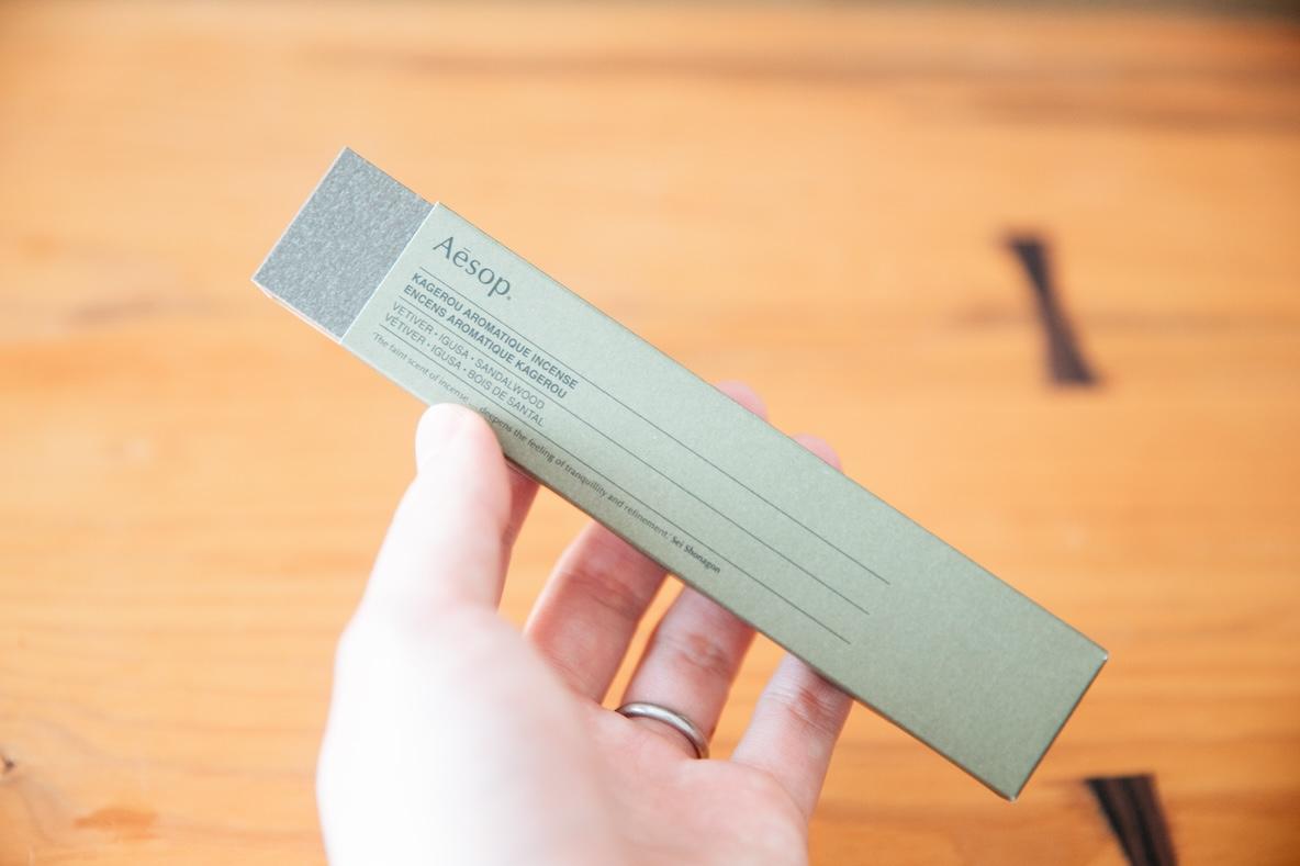 イソップのお香」は焚いていない瞬間にも幸せを感じられるくらい