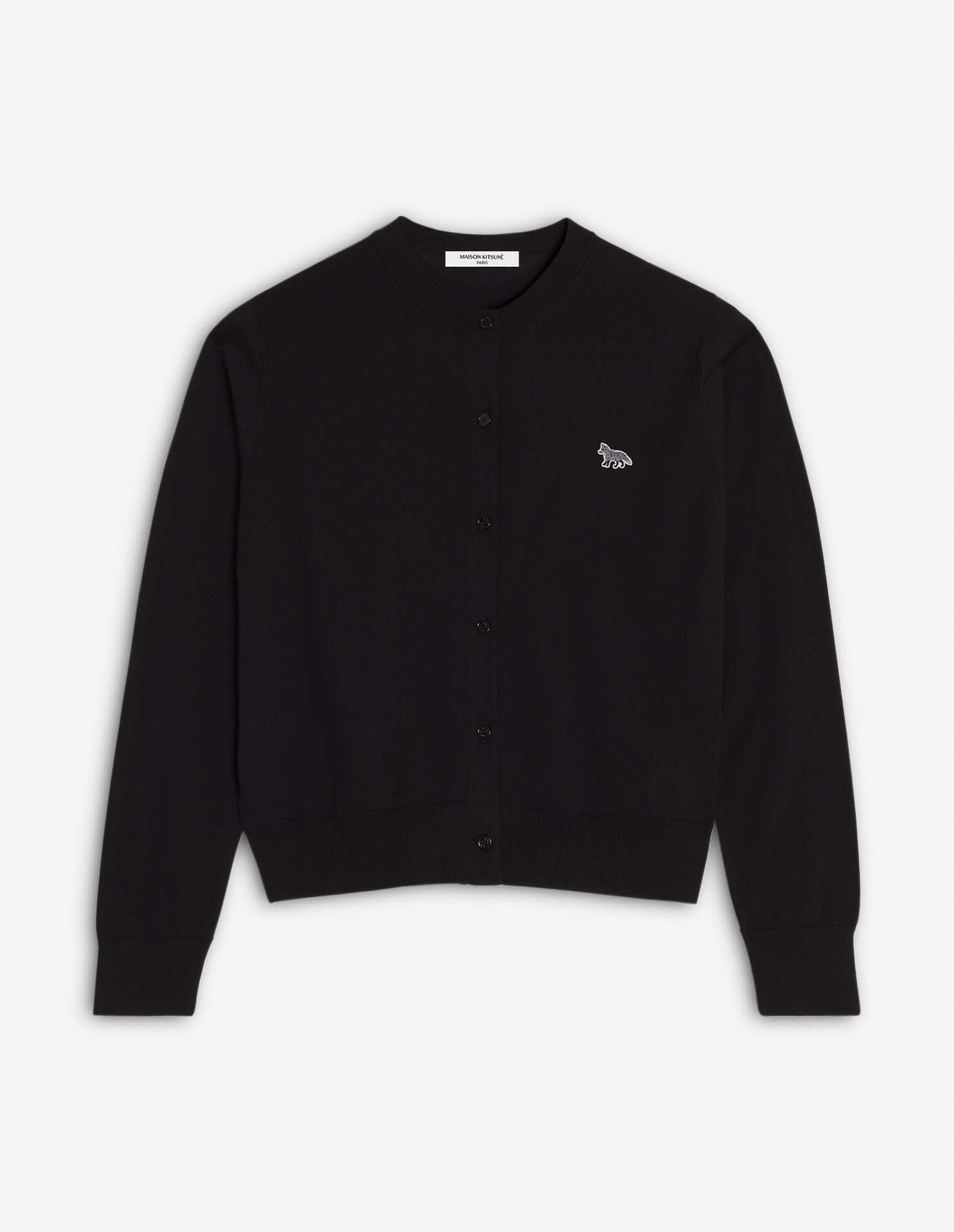 BABY FOX PATCH REGULAR CARDIGAN | Maison Kitsuné
