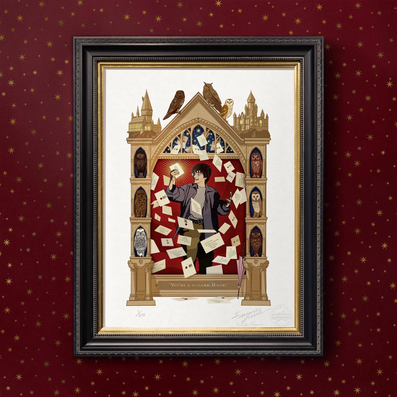 You're a wizard, Harry' - MinaLima