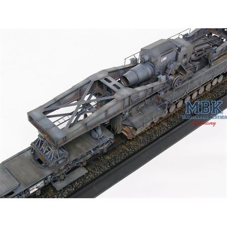 Mörser Karl-Gerat 040/041 on railway transport carrier