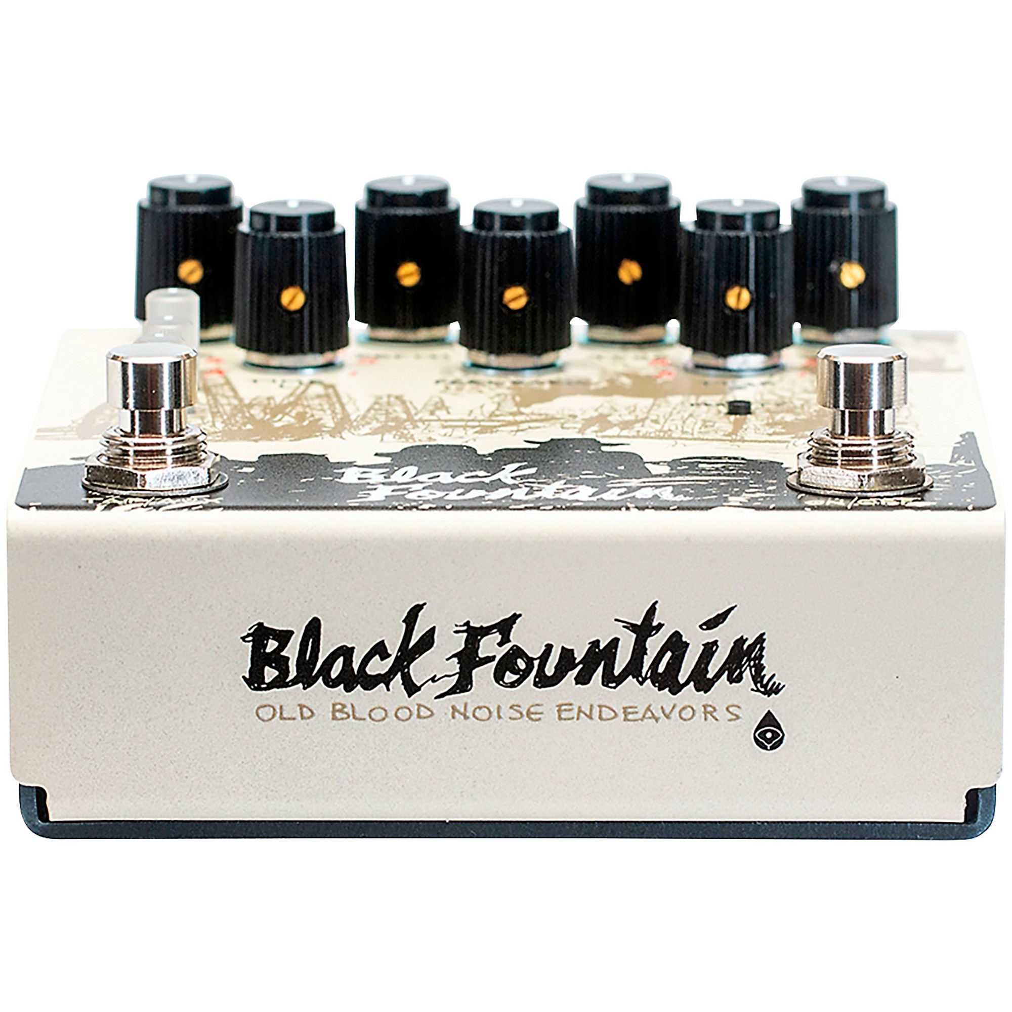 Old Blood Noise Endeavors Black Fountain Stereo Delay Effects