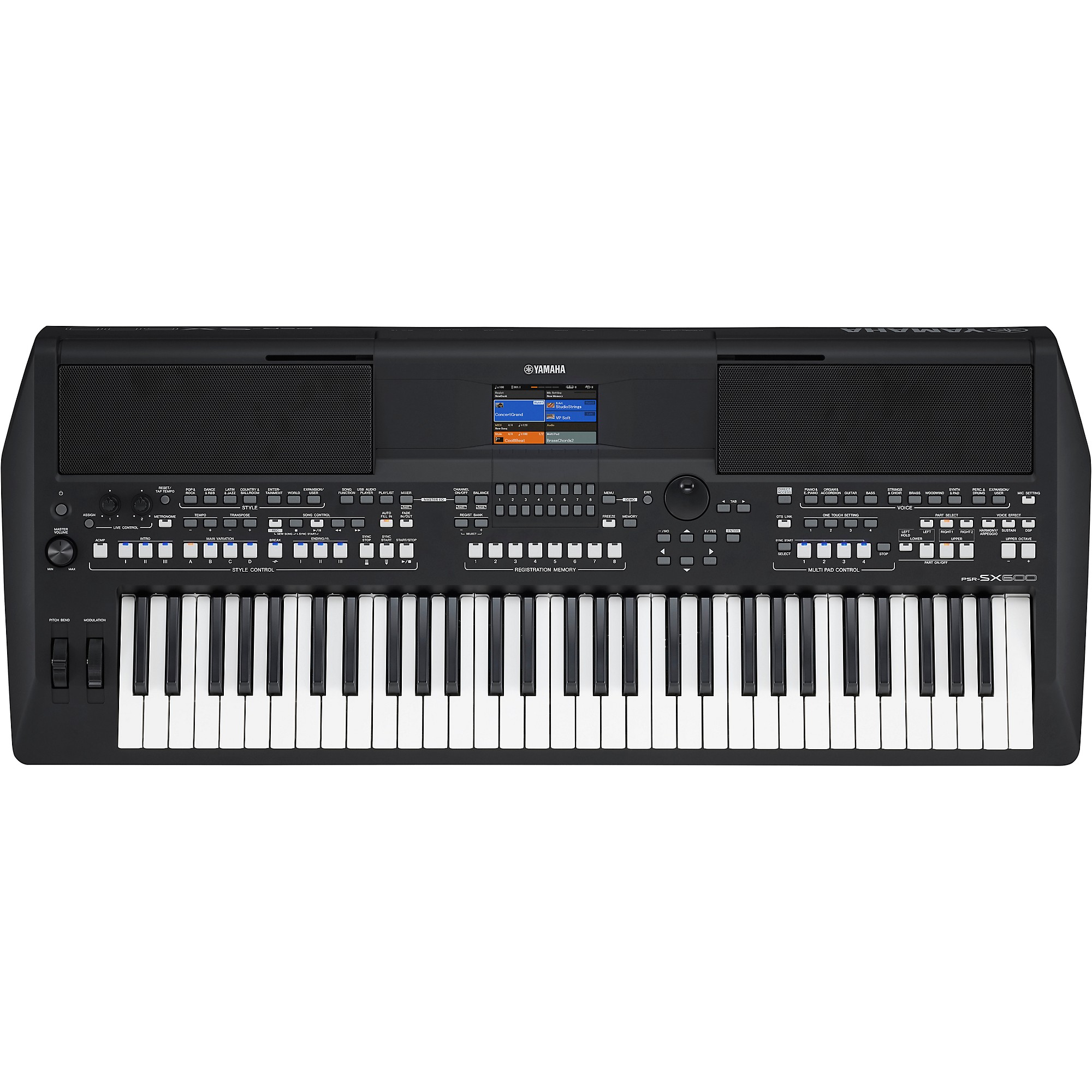 Yamaha PSR-SX600 61-Key Arranger Keyboard | Music & Arts