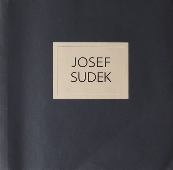 Josef Sudek | JOSEF SUDEK: DAS STILLE LEBEN DER DINGE | MutualArt