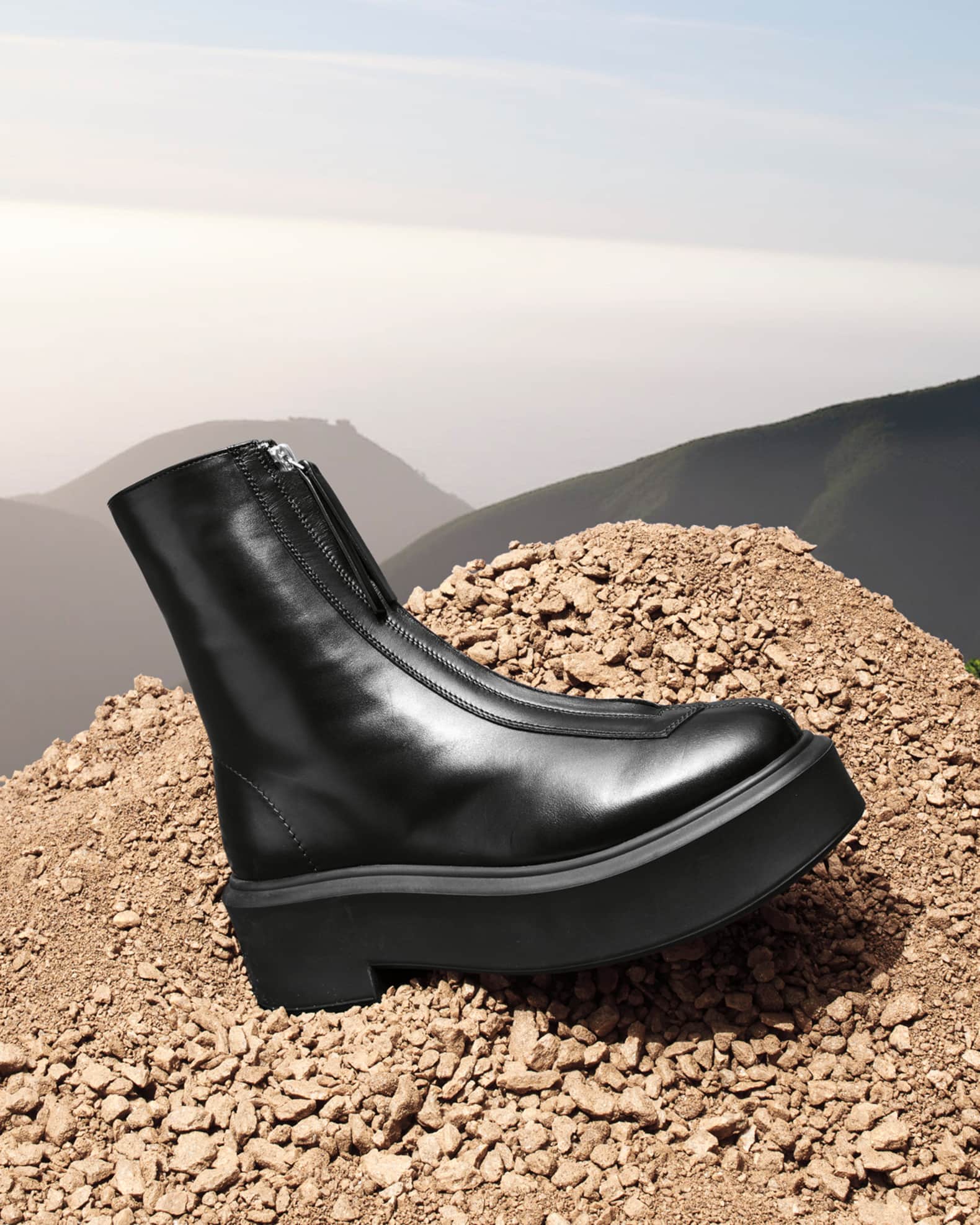 THE ROW Zipped Boot I | Neiman Marcus