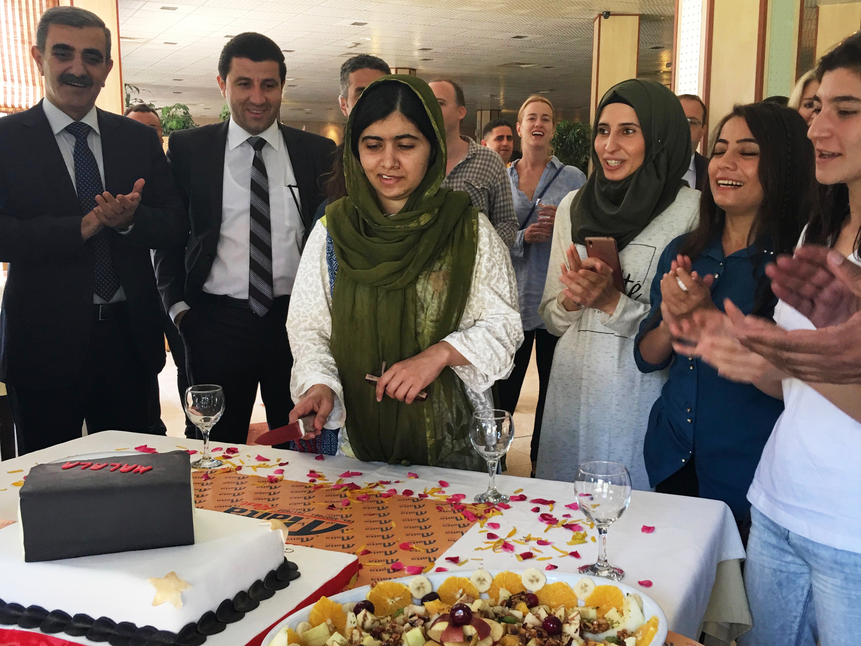 For Malala, Now 20, Birthdays Are Best Spent With Girls Who Dream