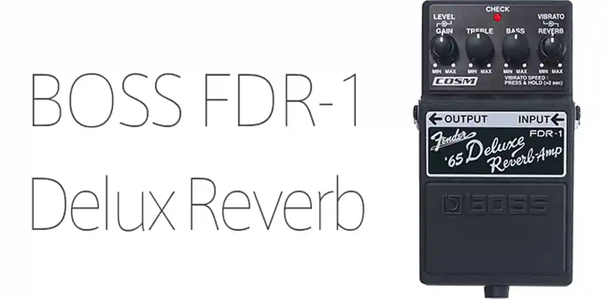 Fender '65 Deluxe Reverbをシミュレートしたギター用リバーブ