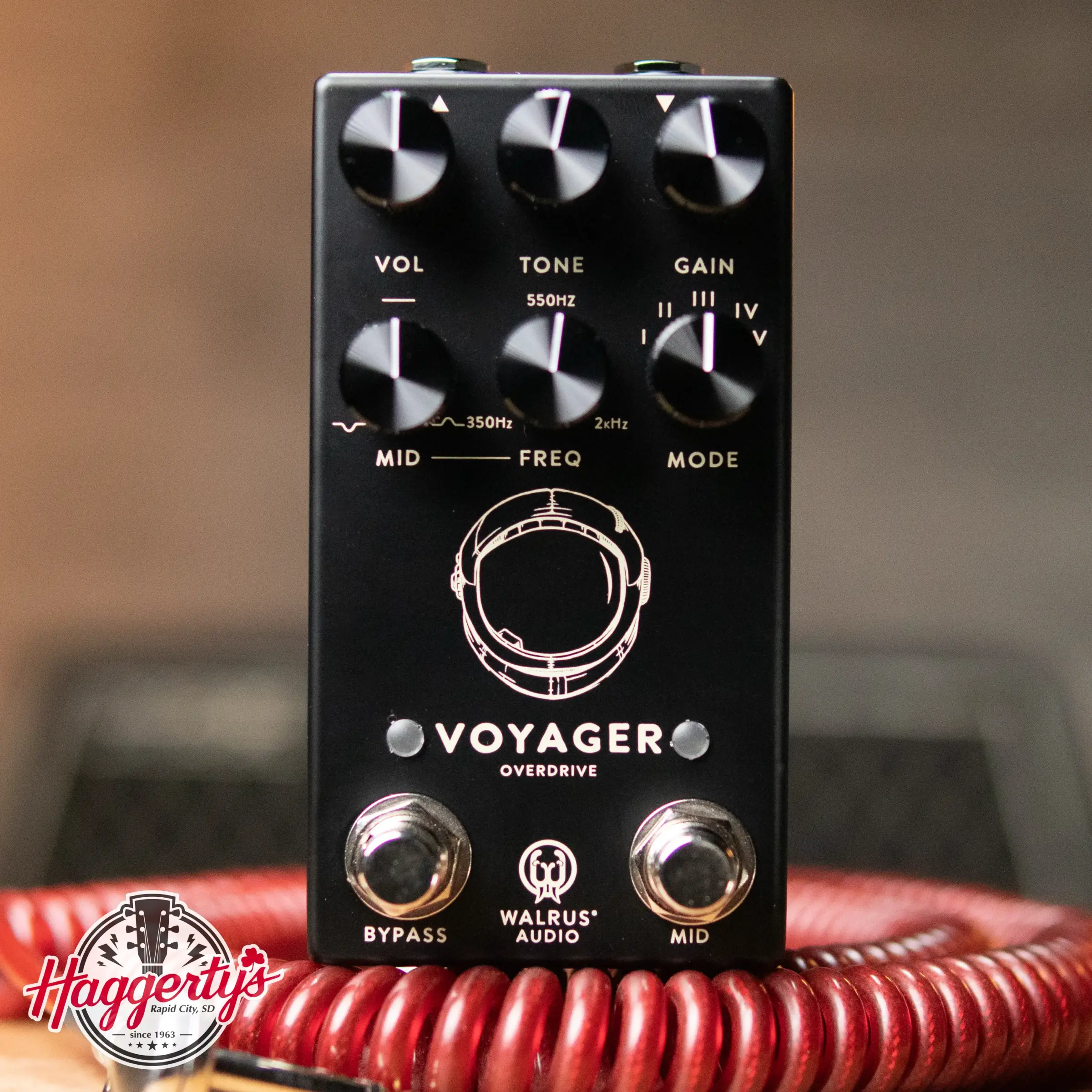 Walrus Audio Voyager MkII Preamp/Overdrive - Black - 810424036543