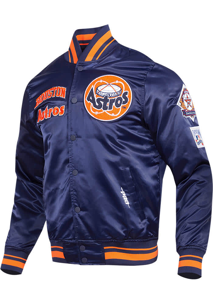 Pro Standard Houston Astros Mens NAVY Retro Classic Satin Light