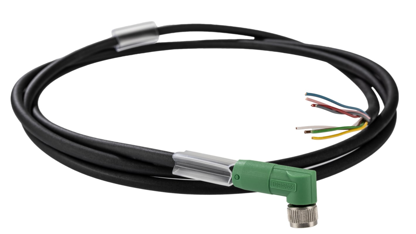 1404191 | Phoenix Contact M8, 直角 → 未処理終端 アクチュエータ