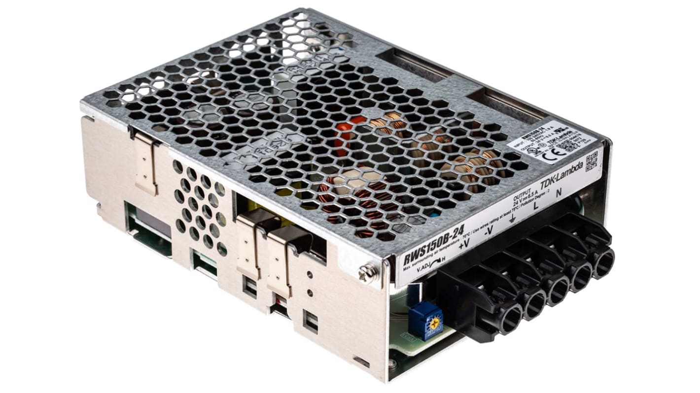 RWS150B-24 | TDKラムダ スイッチング電源 24V dc 6.5A 156W | RS
