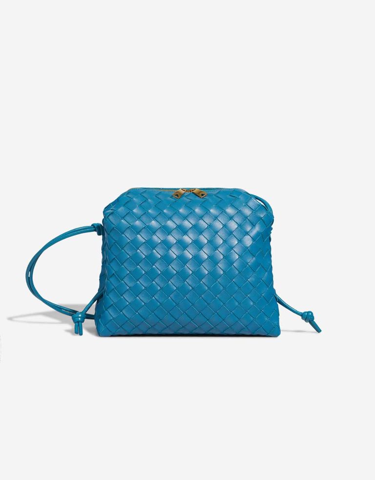 Bottega Veneta Loop Medium Lamb Blue | SACLÀB