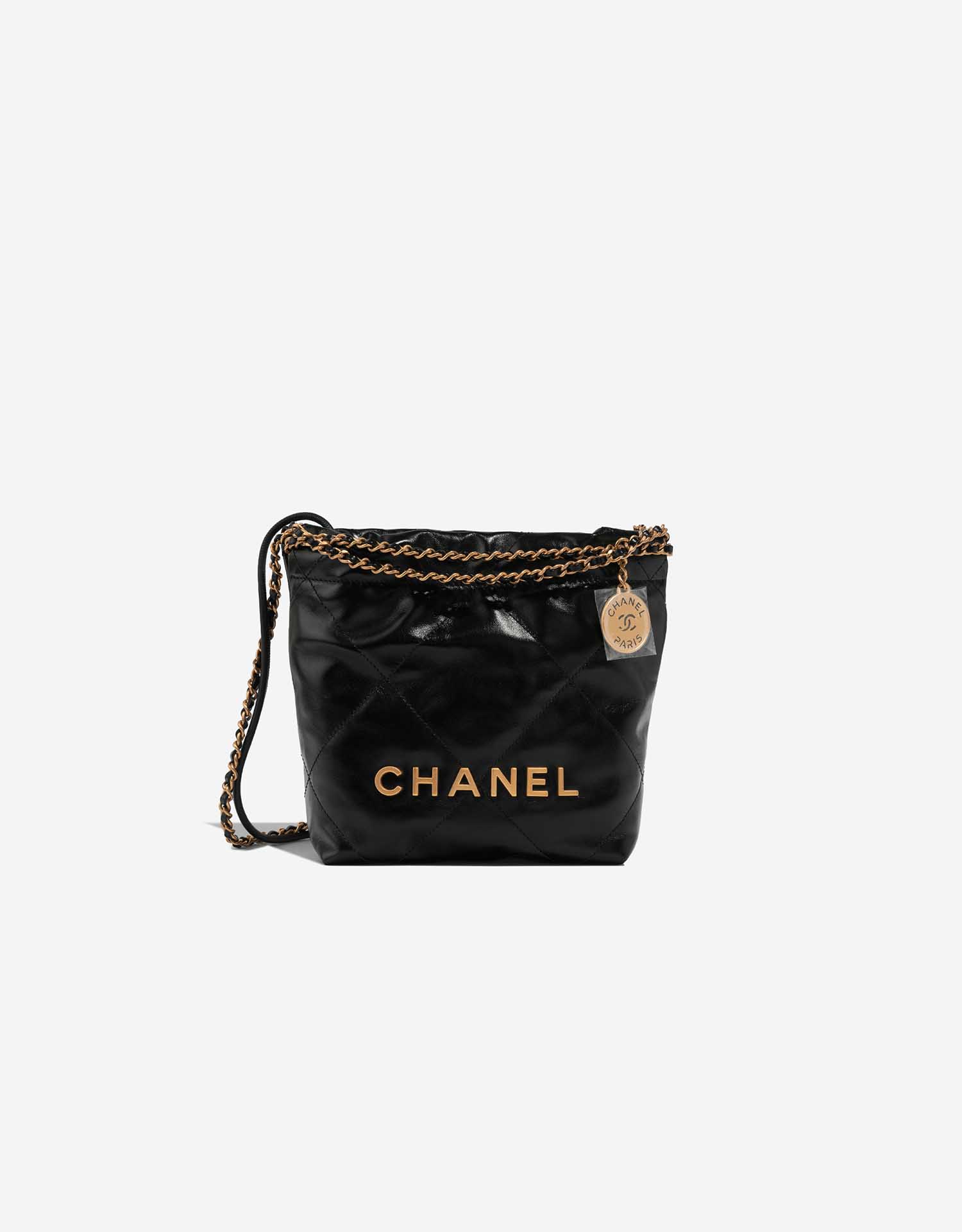 Chanel 22 Mini Lamb Black | SACLÀB