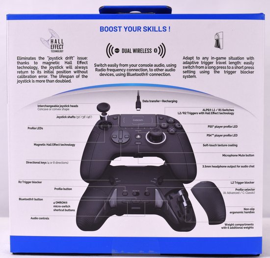 Nacon Revolution 5 Pro Controller - PS5, PS4 & PC - Zwart - Hall
