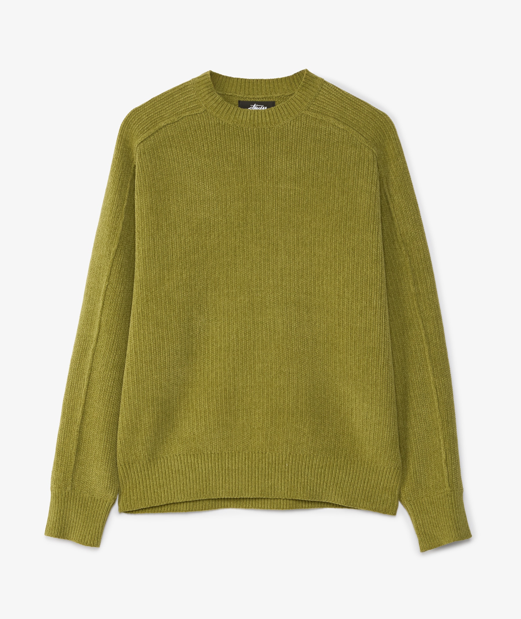Stüssy Exposed Seam Sweater | Green | SVD USA
