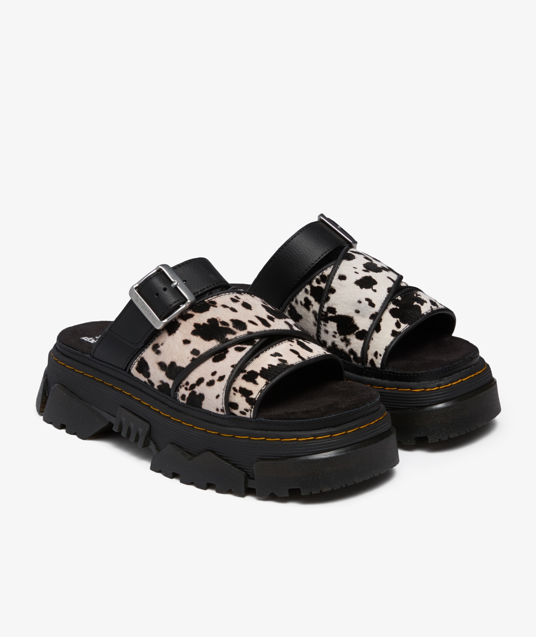 Dr. Martens Women's Mattison Sandals | Cream+black | SVD