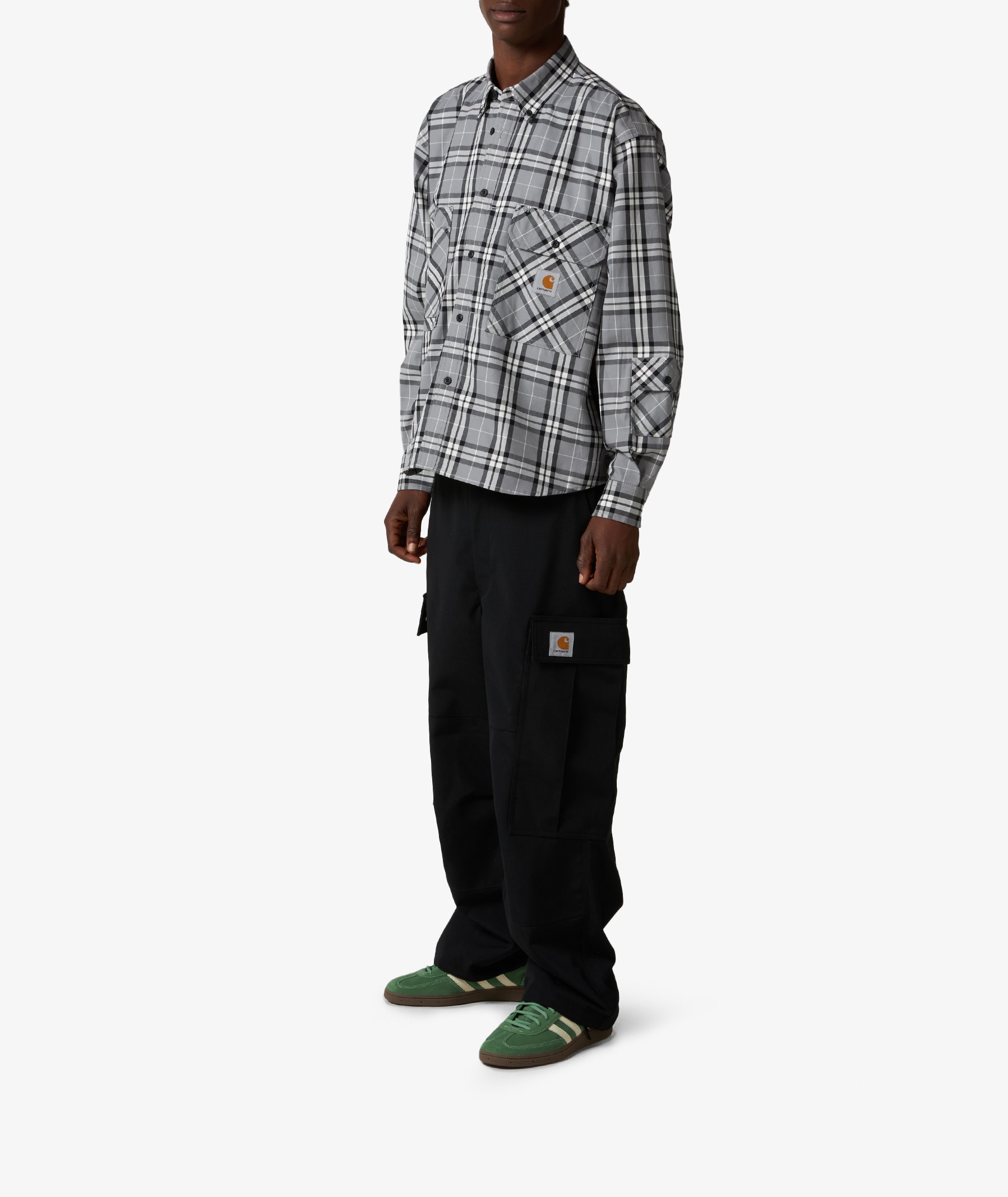 Carhartt WIP Work Shirt x Invincible by Shinsuke Nakada in Gray