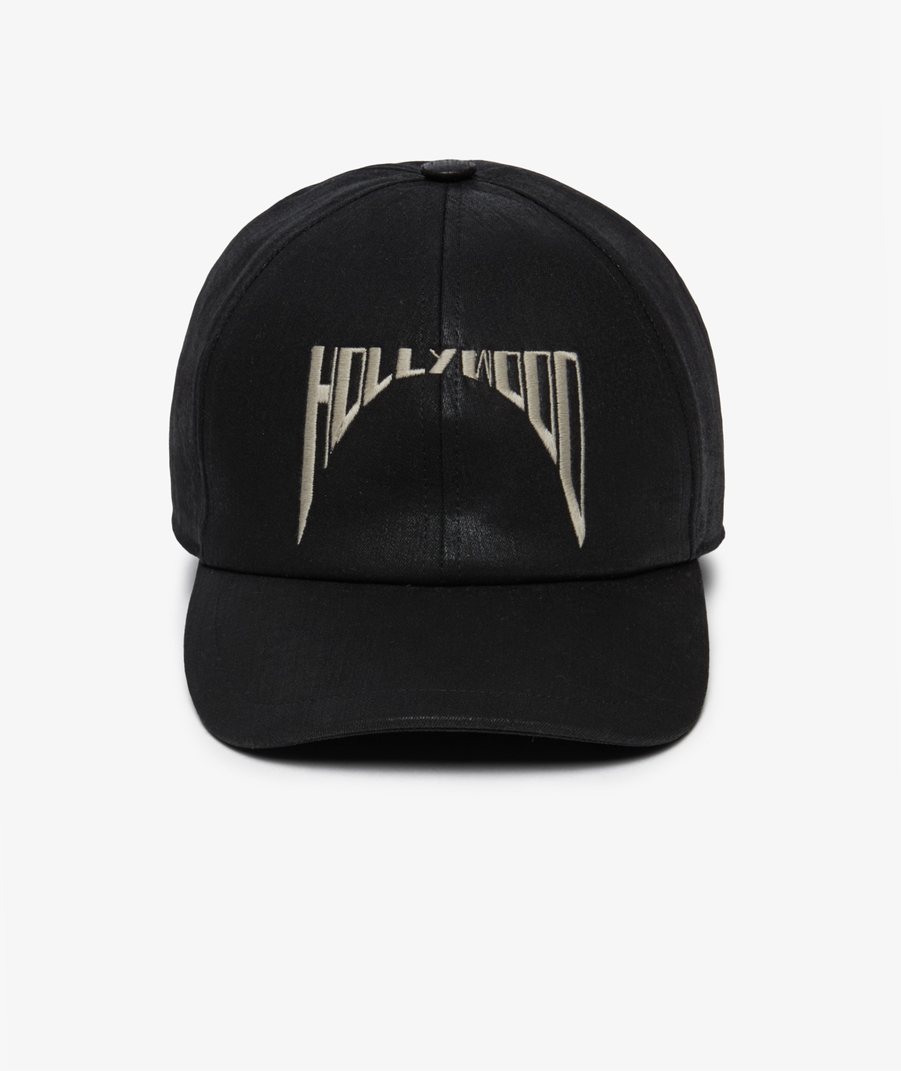 Rick Owens DRKSHDW Denim Baseball Cap in Black | SVD