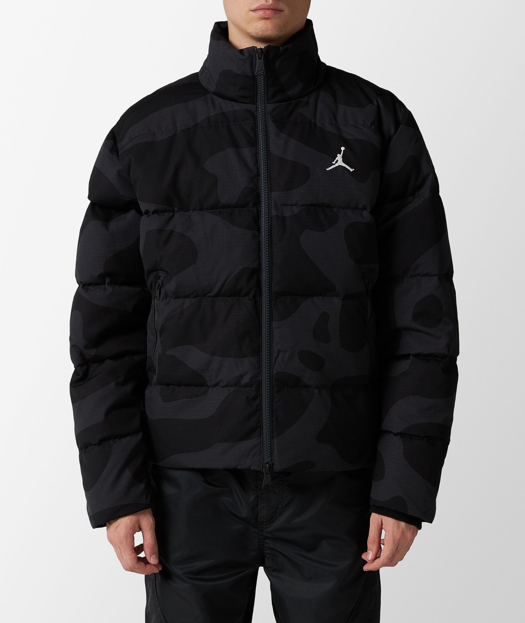 Black Jordan Flight Heritage Down Jacket | SVD