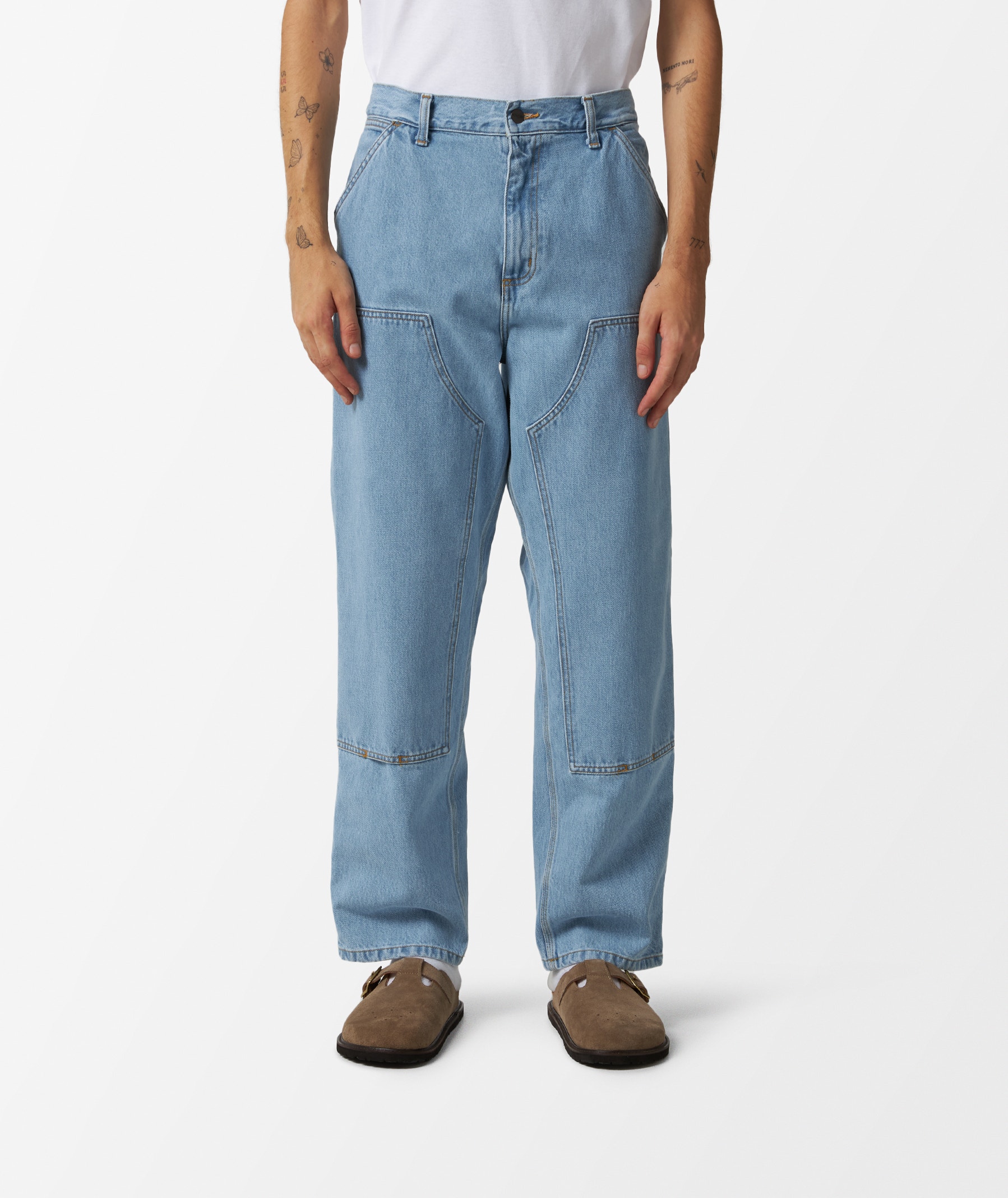 Carhartt WIP Double Knee Jeans in Blue | SVD USA
