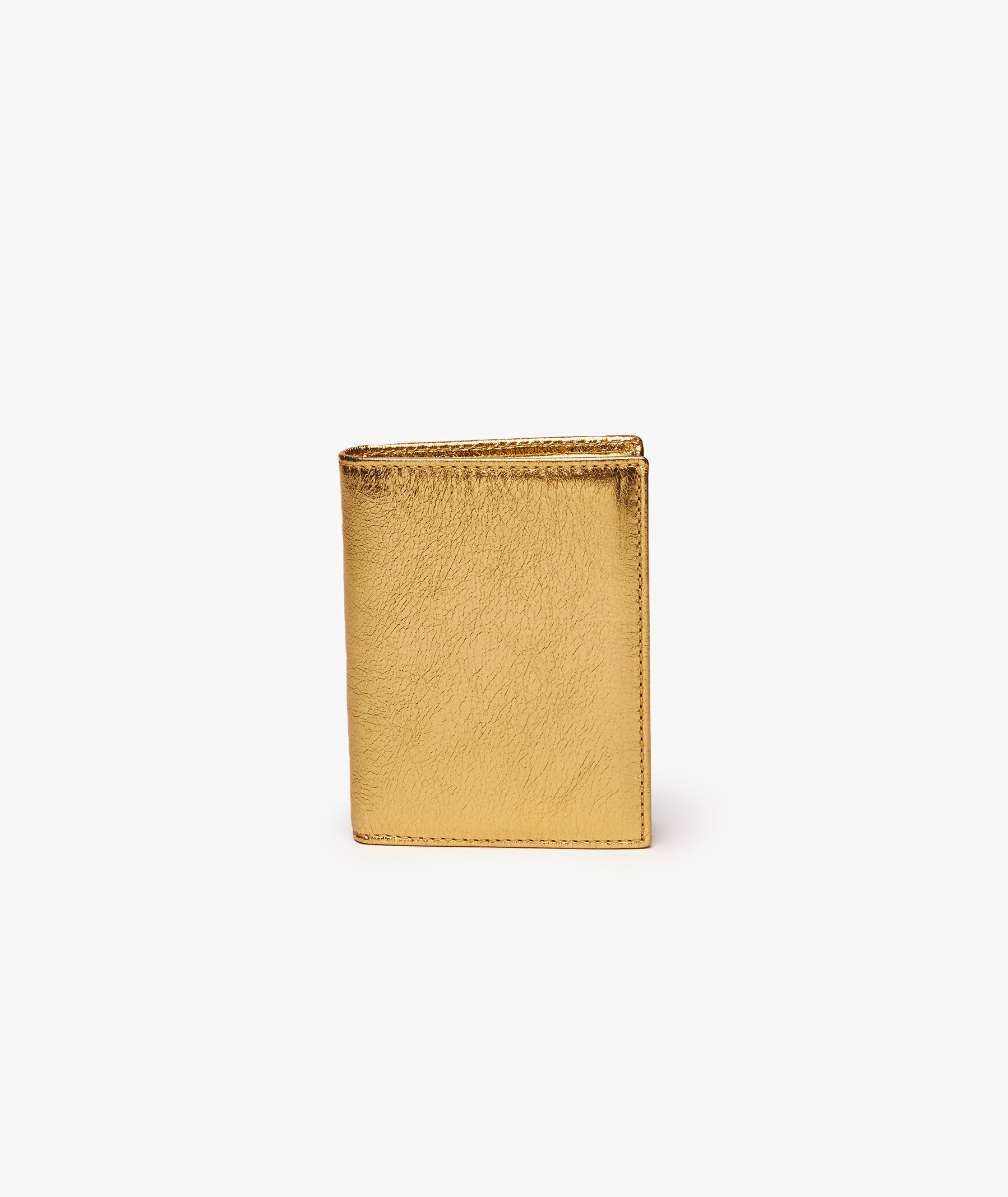 Comme des Garçons Wallets Gold Wallet in Gold | SVD USA