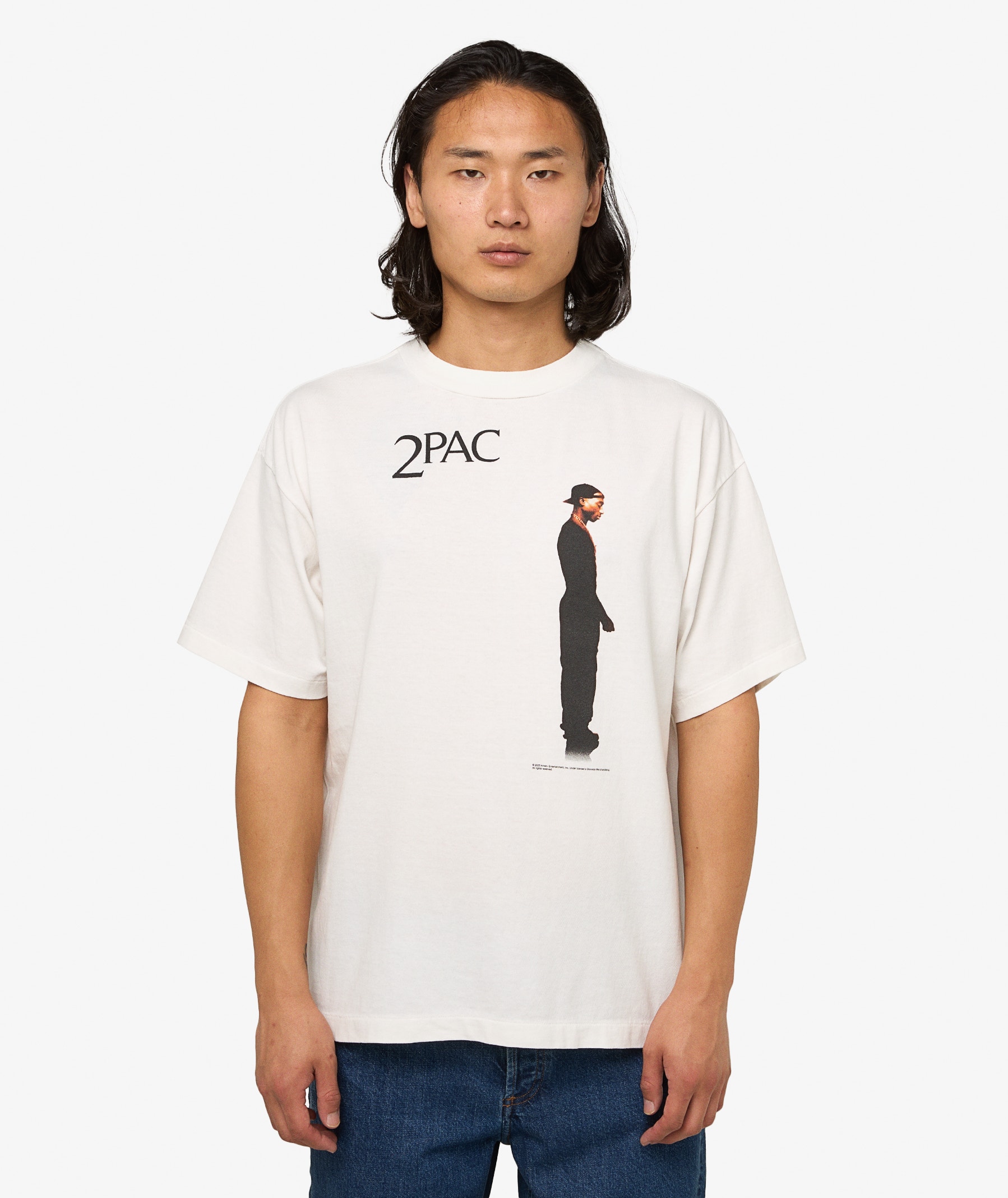 SAINT Mxxxxxx 2Pac T-Shirt | White | SVD USA