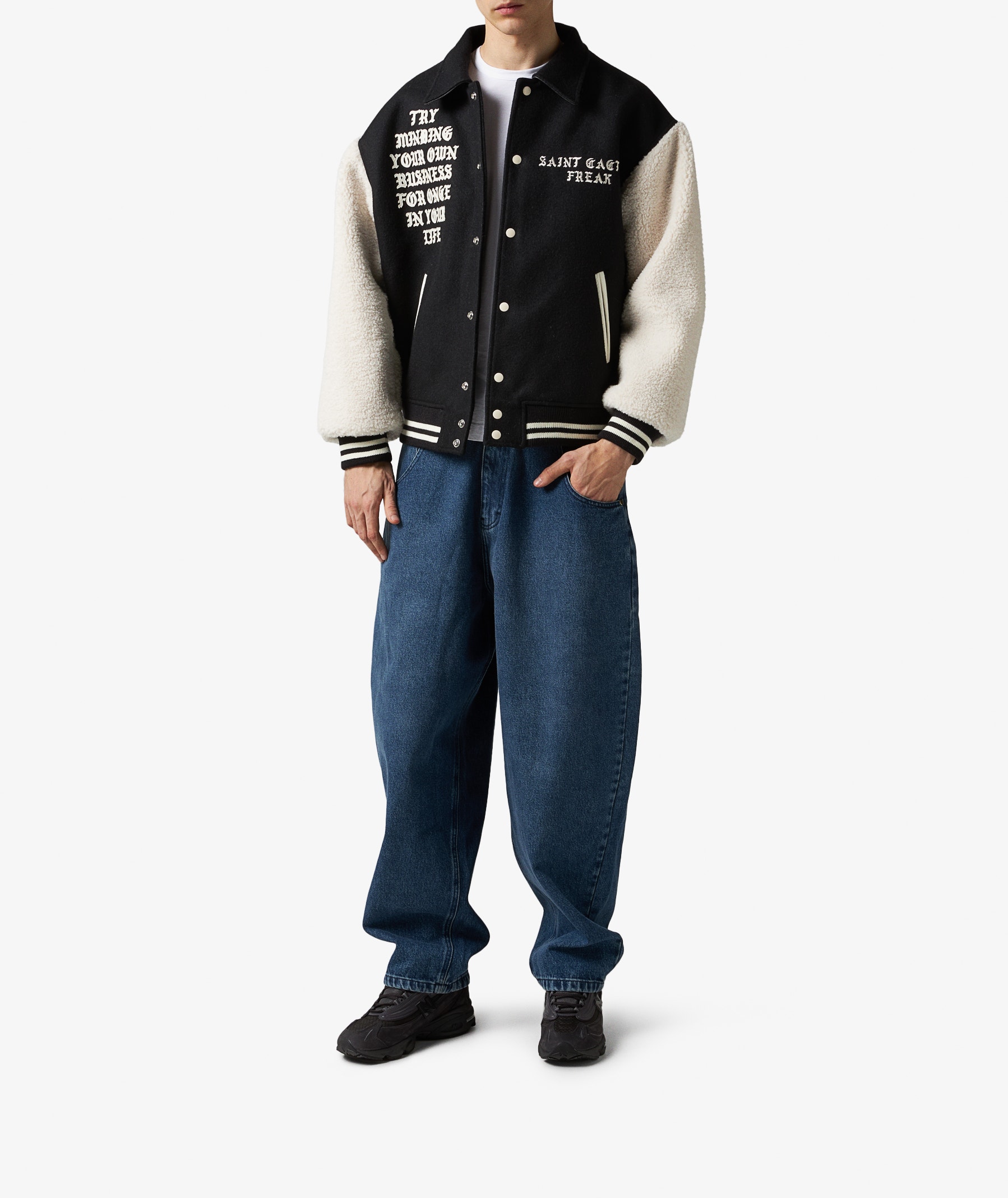 SAINT Mxxxxxx Varsity Jacket x Cactus Plant Flea Market | Male