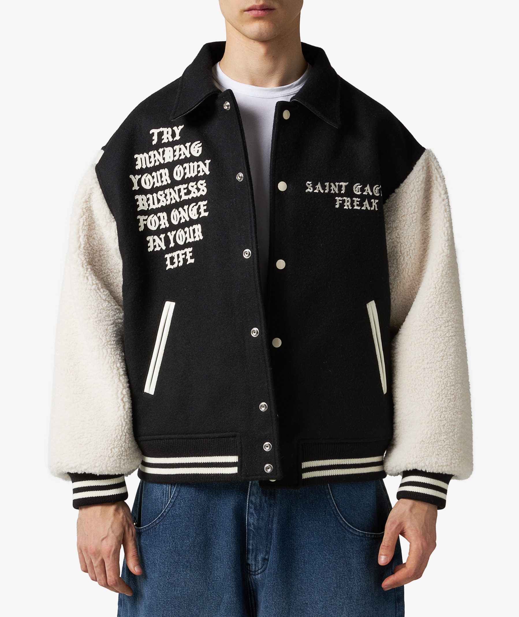 SAINT Mxxxxxx Varsity Jacket x Cactus Plant Flea Market | Male