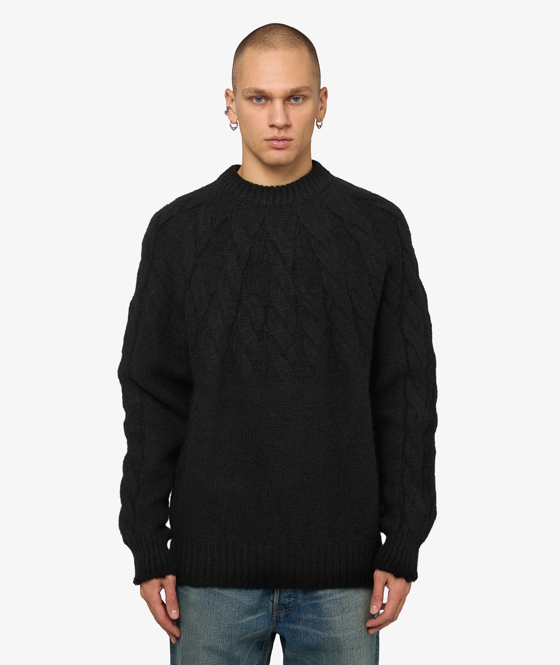 Junya Watanabe MAN Sweater | Black | SVD