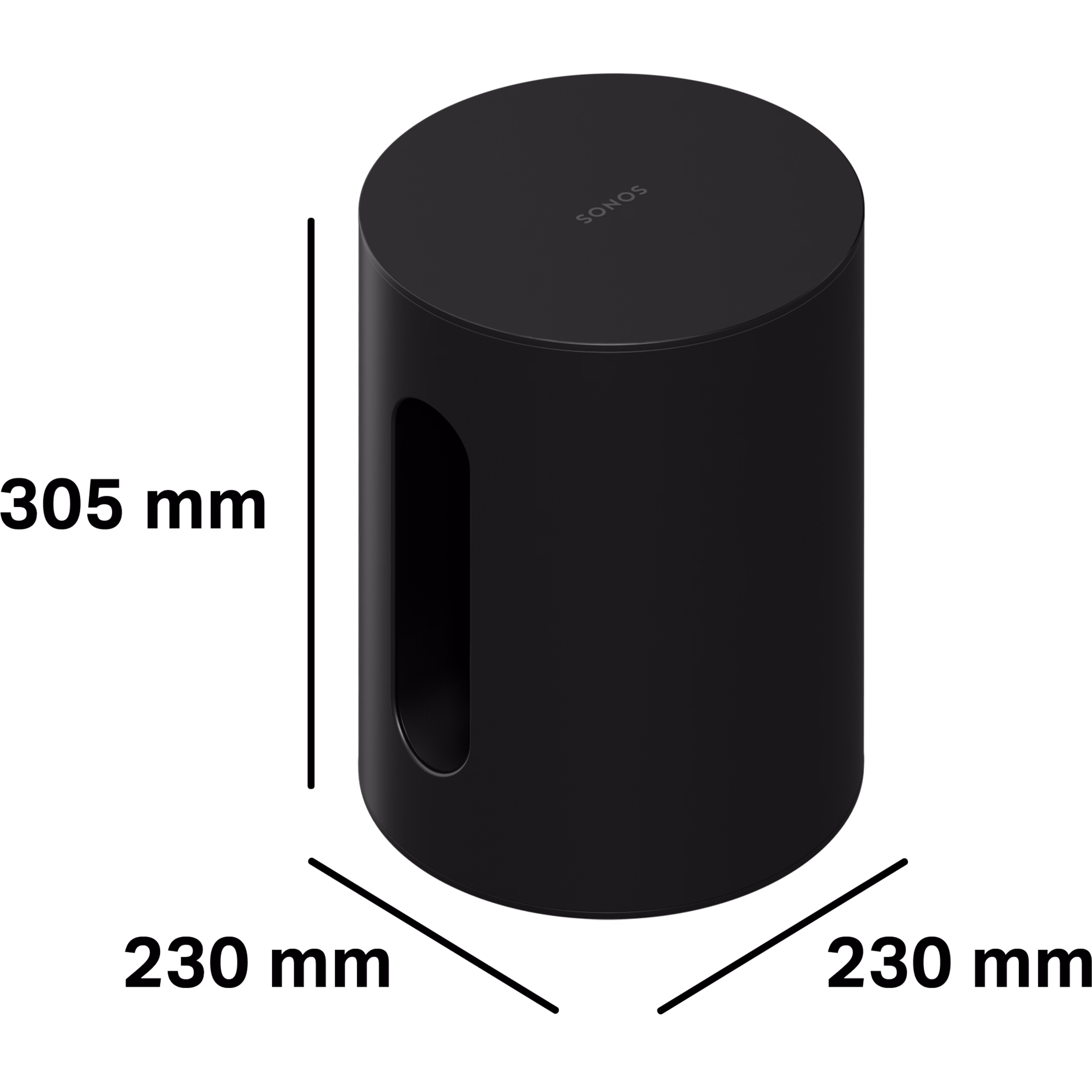 Sonos Sub Mini：コンパクトでも重厚な低音のサブウーファー | Sonos