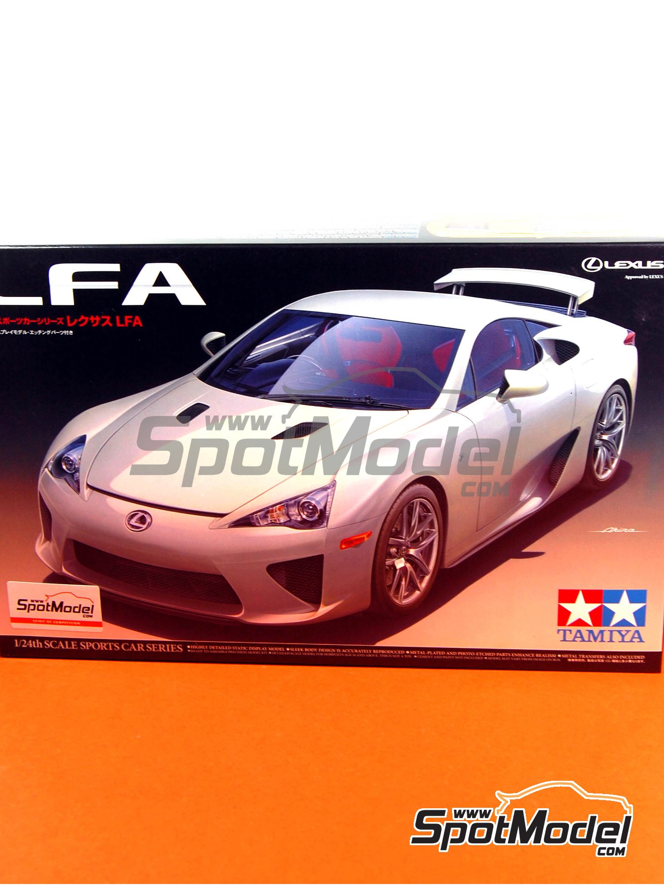 Tamiya 24319: Car scale model kit 1/24 scale - Lexus LFA (ref