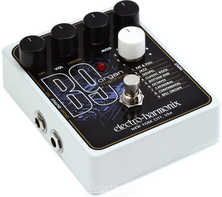 Electro-Harmonix B9 Organ Machine Guitar Effect Pedal | Sweetwater