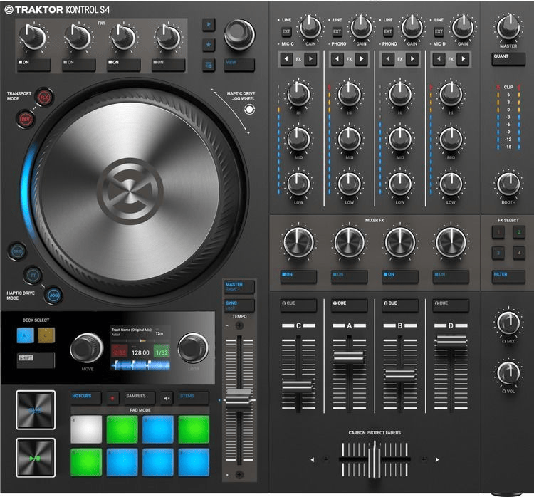 Native Instruments Traktor Kontrol S4 MK3 4-channel DJ Controller