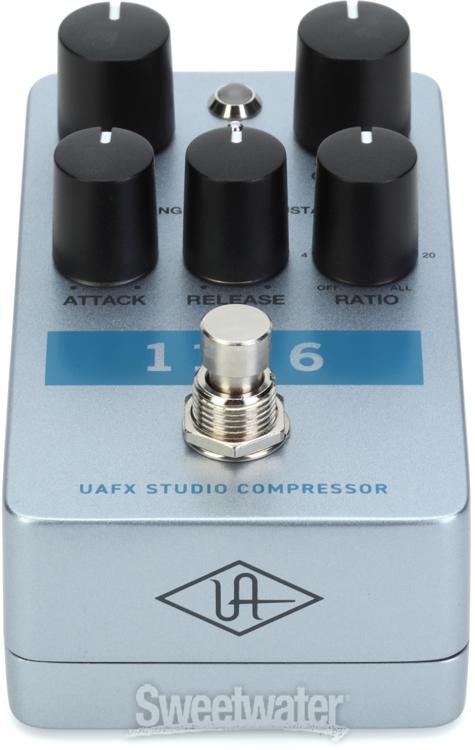 Universal Audio UAFX 1176 Studio Compressor Pedal | Sweetwater