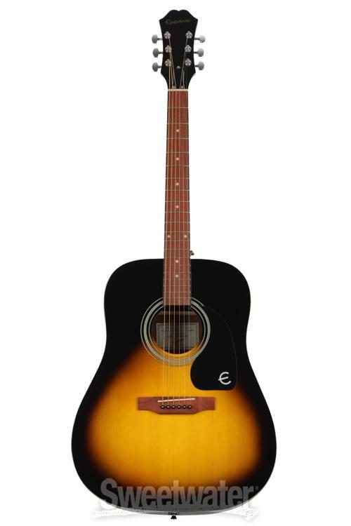 Epiphone DR-100 Dreadnought Acoustic Guitar - Vintage Sunburst
