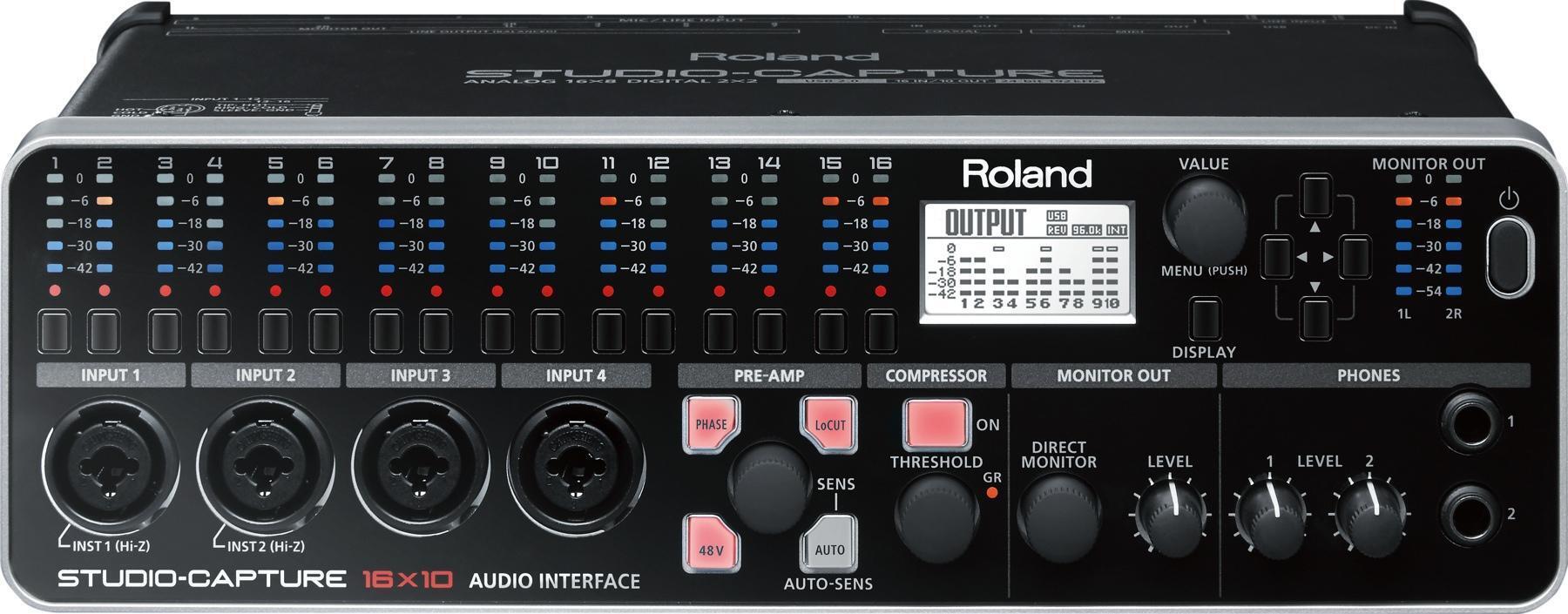 Roland Studio-Capture UA-1610 USB Audio Interface | Sweetwater