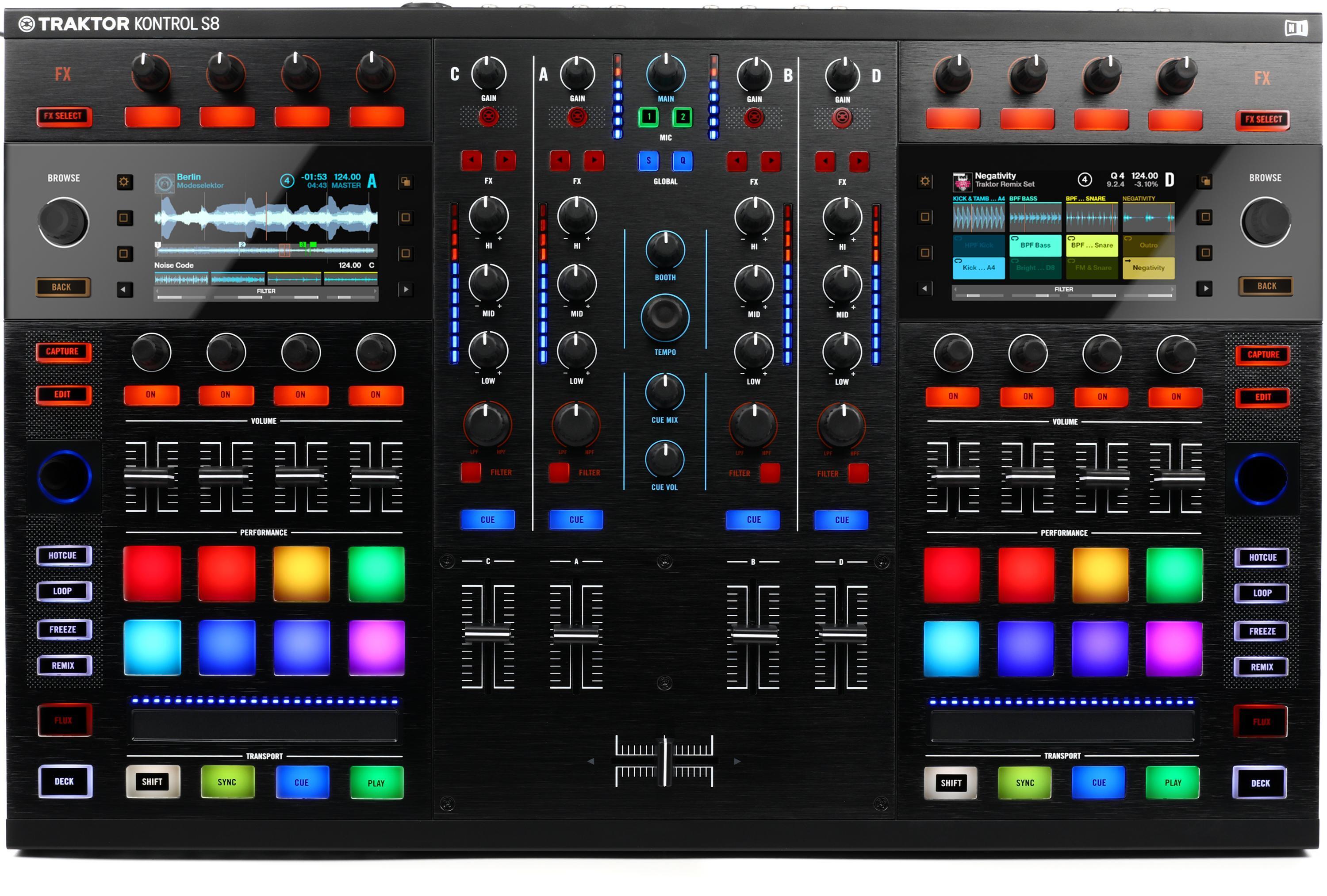 Native Instruments Traktor Kontrol S8 4-channel DJ Controller
