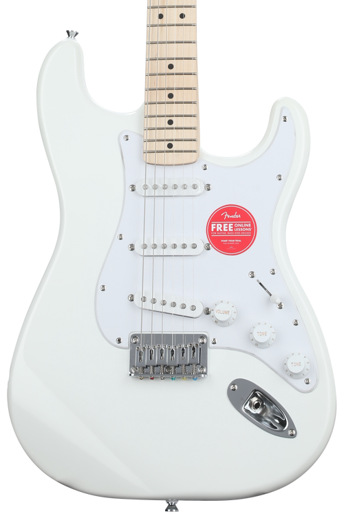 Squier Sonic Stratocaster HT Electric Guitar - Arctic White