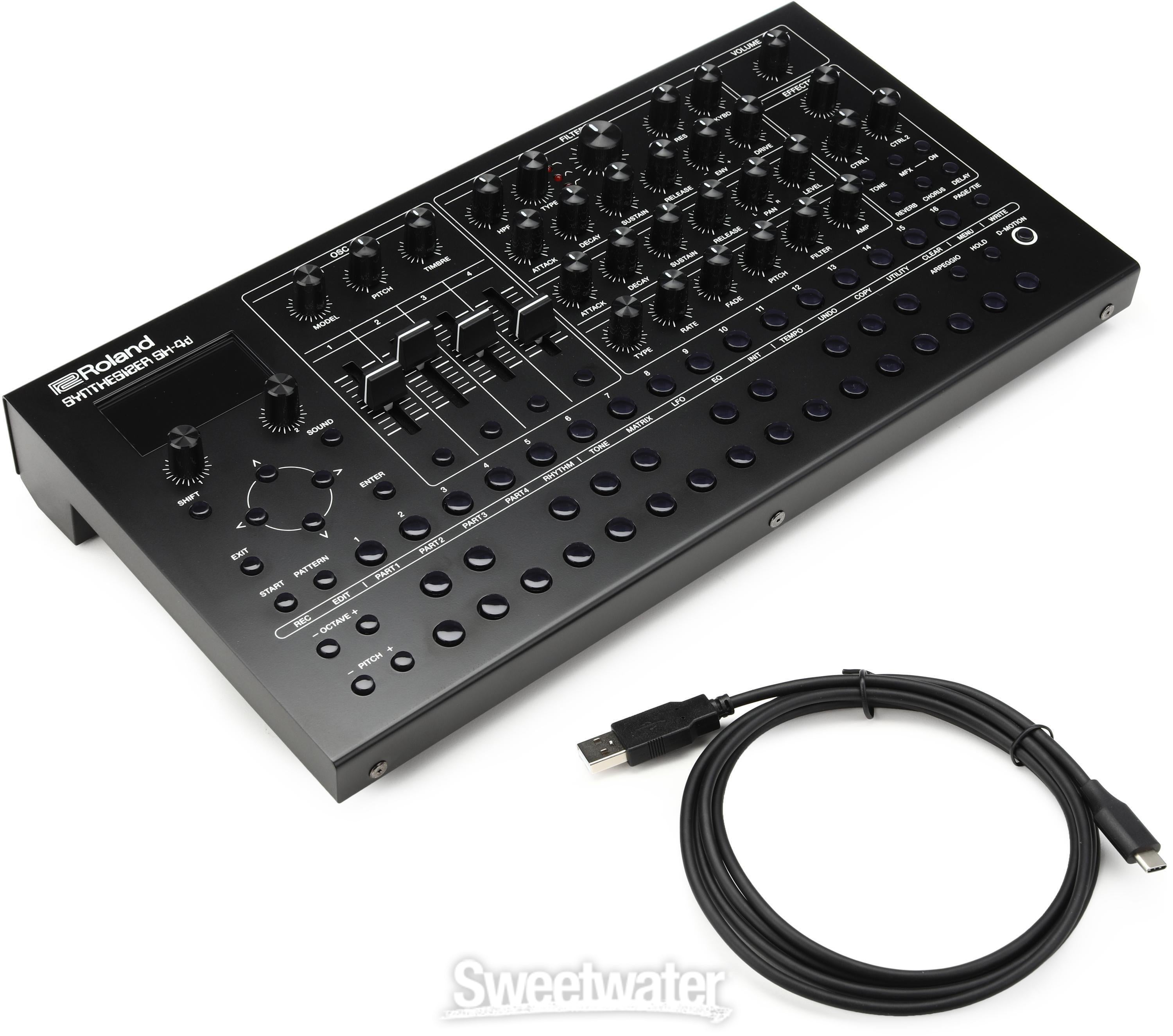 Roland SH-4d Desktop Synthesizer Module | Sweetwater