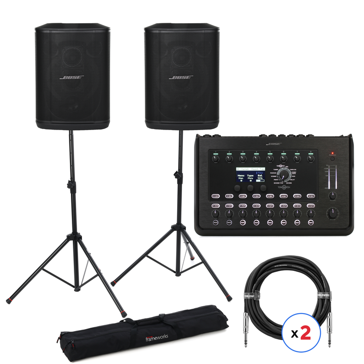 Bose S1 Pro+ Multi-position PA System and T8S 8-Channel Mixer