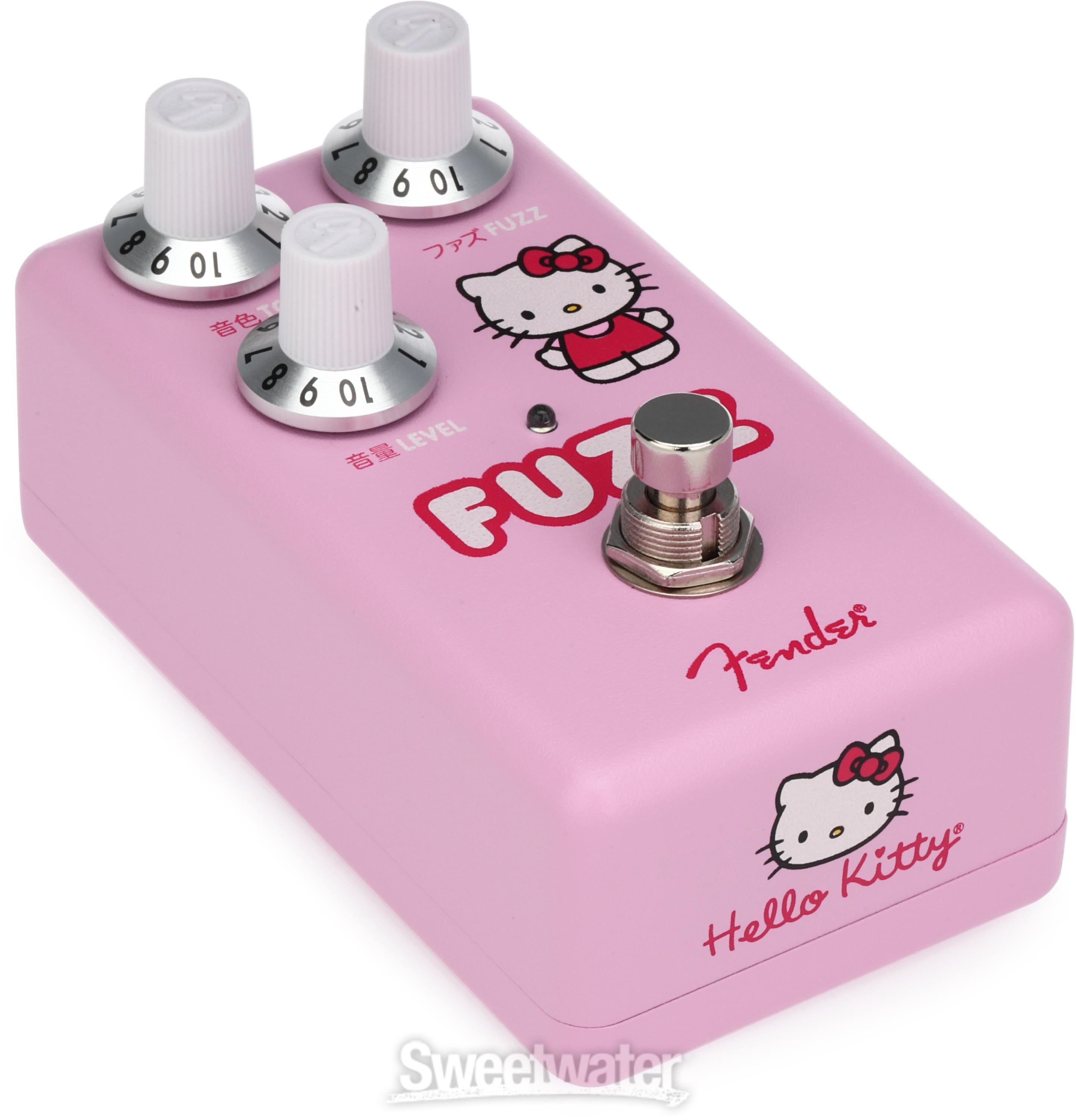 Fender x Hello Kitty Fuzz Pedal | Sweetwater
