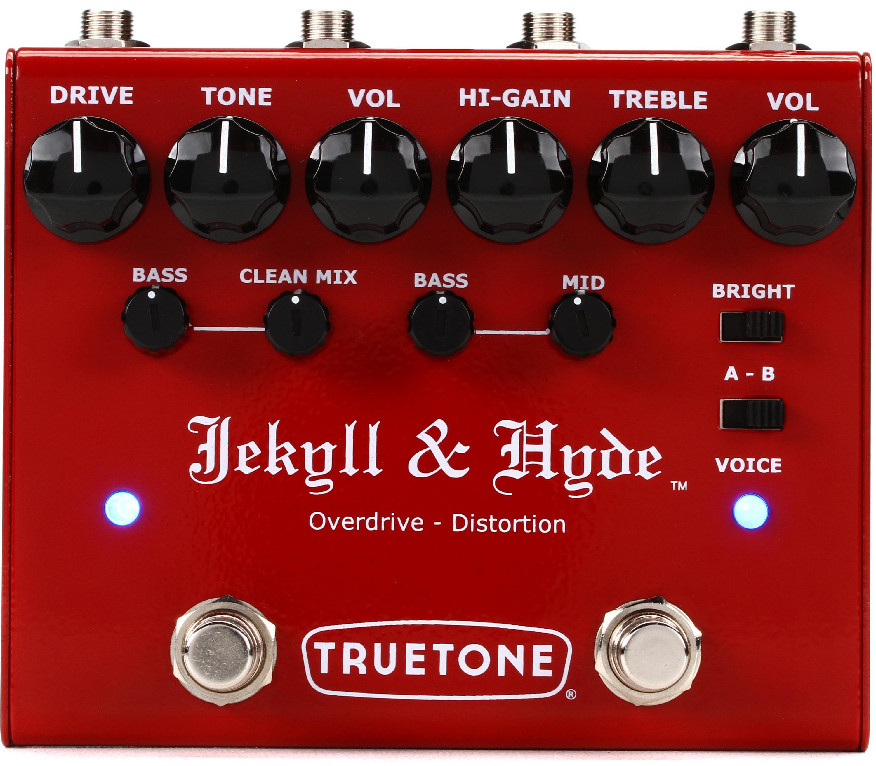 Truetone V3 Jekyll and Hyde Overdrive and Distortion Pedal