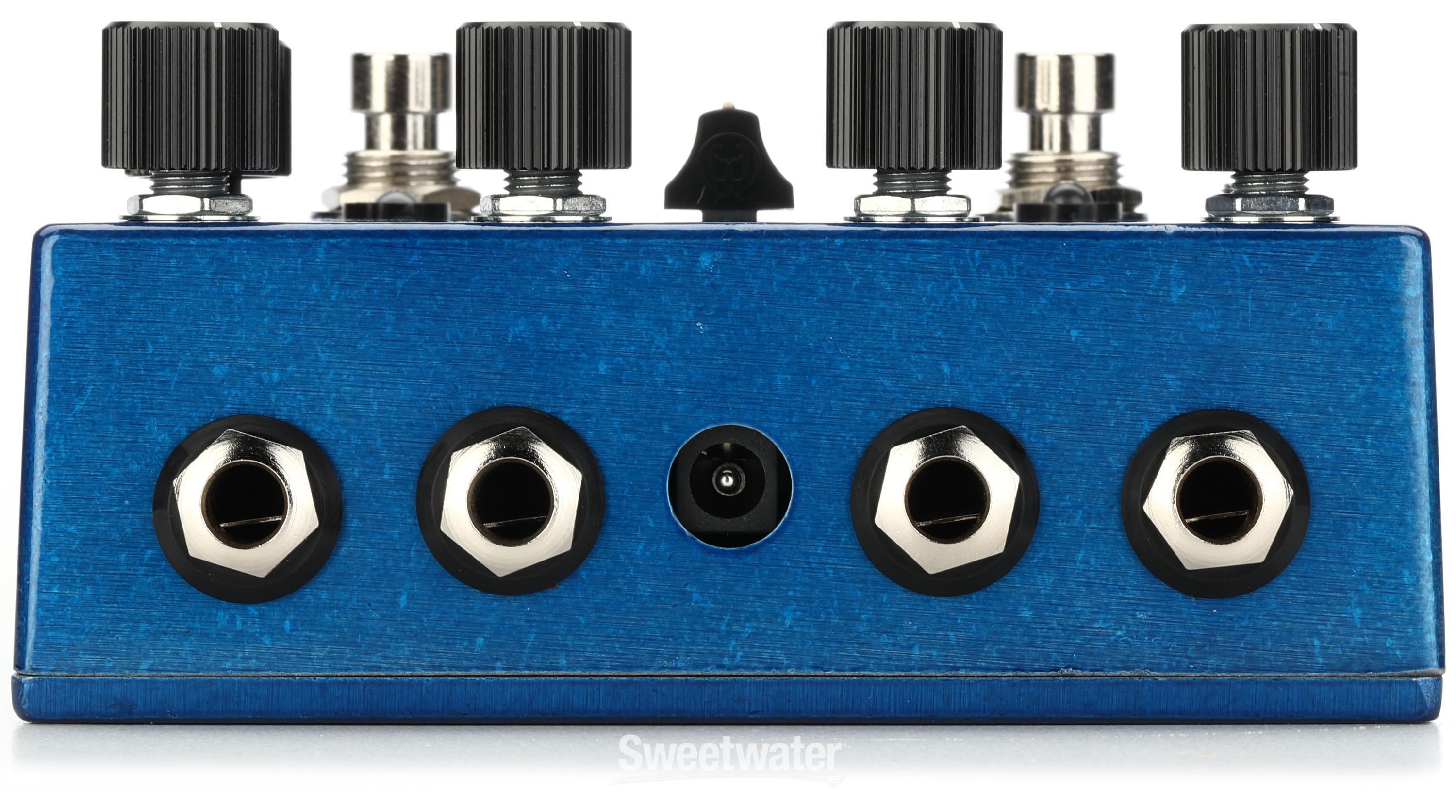 Walrus Audio Slöer Stereo Ambient Reverb Pedal - Blue | Sweetwater
