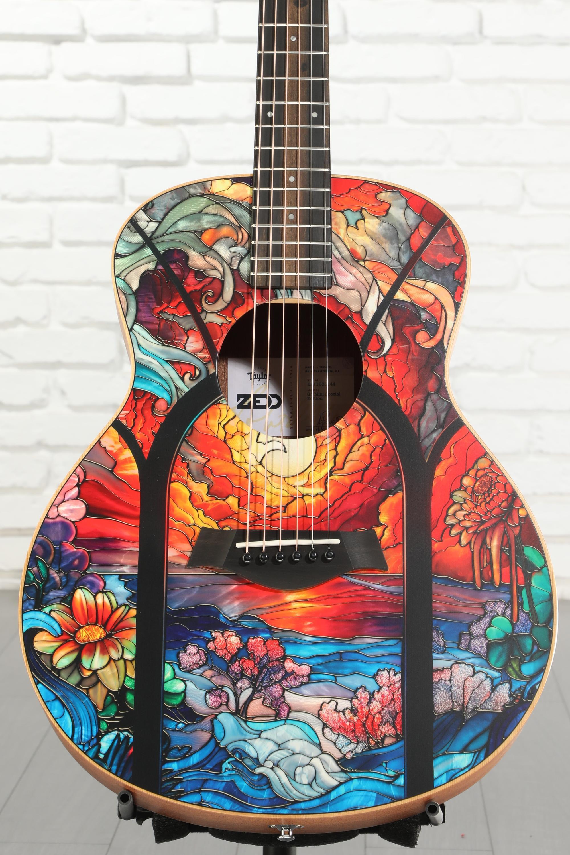 Taylor Zedd GS Mini Telos Special Edition Acoustic Guitar - Custom