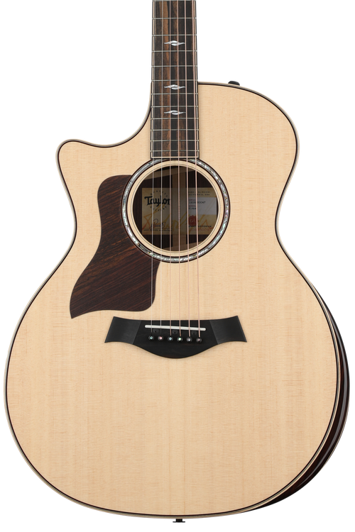 Taylor 814ce Left-handed Acoustic-electric Guitar - Natural with V