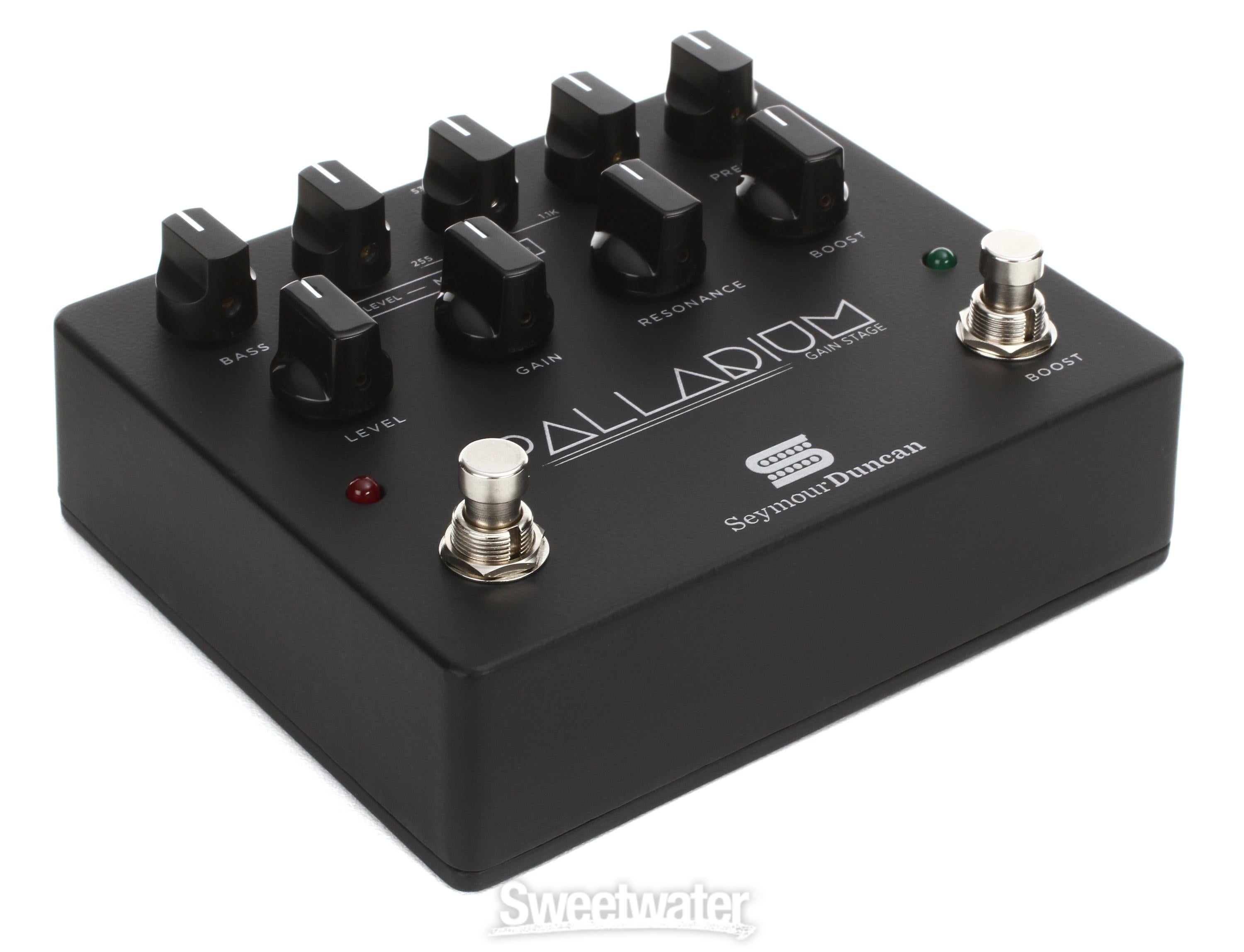 Seymour Duncan Palladium Gain Stage Distortion Pedal - Black