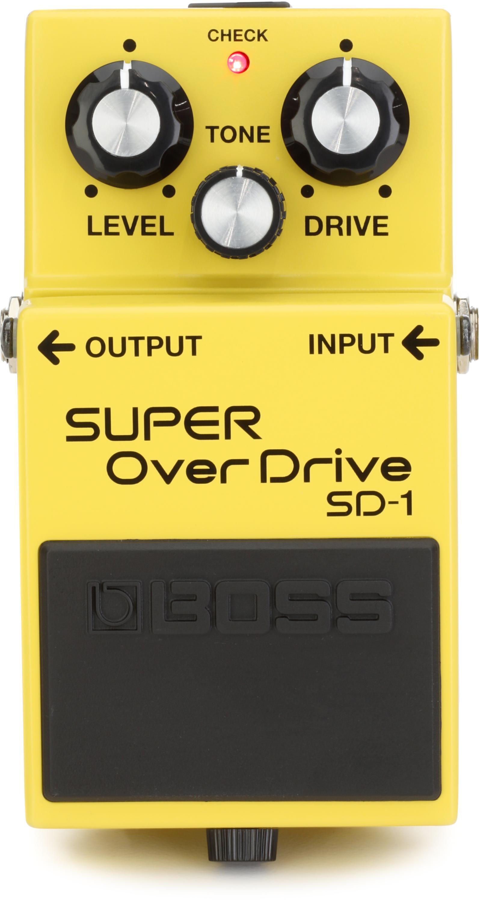 Boss SD-1 Super Overdrive Pedal | Sweetwater