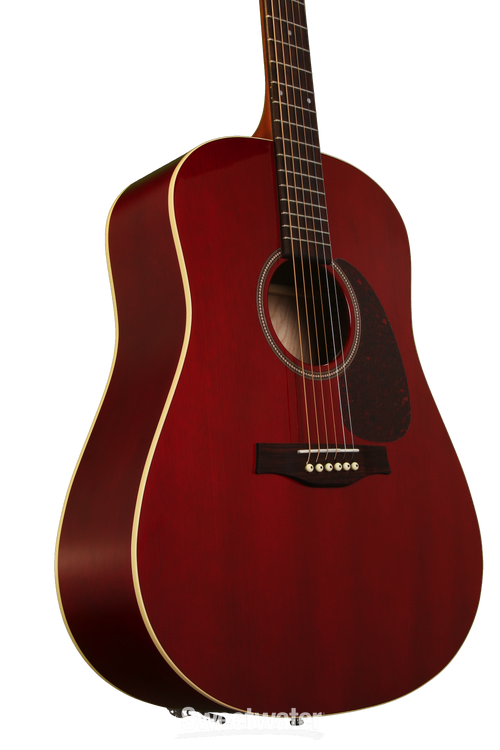 Seagull Guitars S6 Cedar Trans Red GT -Trans Red | Sweetwater