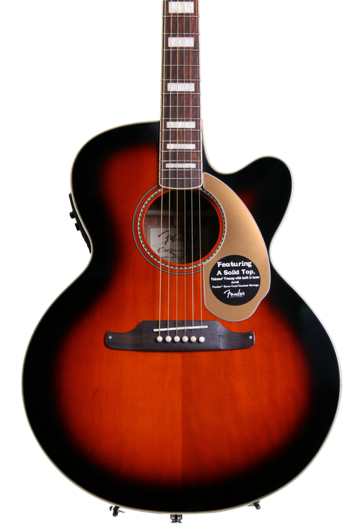 Fender Fender Kingman SCE Jumbo - 3 Tone Sunburst | Sweetwater